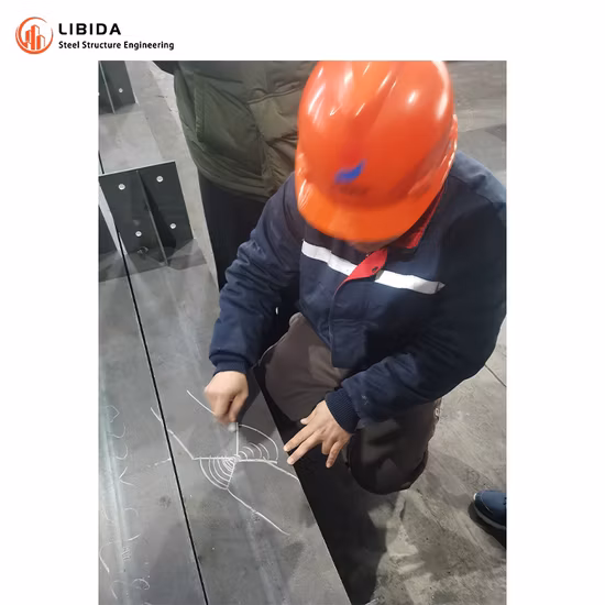 Сборные конструкции/сборные промышленные фабрики, проект хранения/ангара, склад металлокаркаса, мастерская по строительству стальных конструкций для установки на экспорт